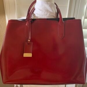 Gianni Notaro patent leather bag